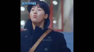 He got kicked by his crush 🤣🤣 || Love all play || #kdrama #couple #fun #romantic #whatsappstatus