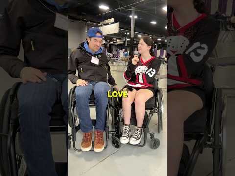 overcoming fear ♿️ #wheelchair #interview