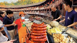 【福建漳州美食之旅】闽南味道鼻祖！吃遍古早小吃！豆花粉丝锅边糊，漳州卤面焙肉 | 走遍福建漳州，看客家土楼，深入闽南古村【阿林去赶集】