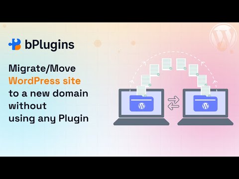 Move / Migrate WordPress website to a new domain without using any Plugin.