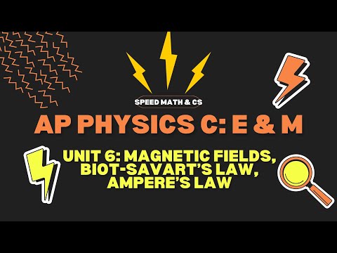 Unit 6 - Magnetic Fields, Biot-Savart's Law, Ampere's Law - AP PHYSICS C: E & M