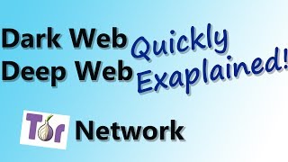 Dark Web, Deep Web & TOR Network - Quickly Explained!