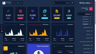 Medical Dashboard UI Kit Bootstrap 5 Admin Template with RTL Dark Theme