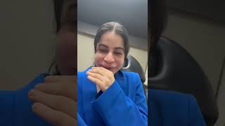 Yeh dekho mere Face ke sath kyaa ho gaya | Urfi Javed | #shorts