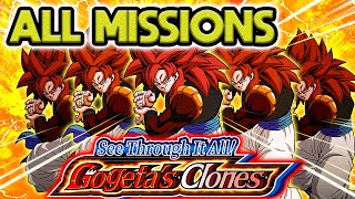 HOW TO COMPLETE ALL GOGETA CLONES EVENT MISSIONS! Dragon Ball Z Dokkan Battle