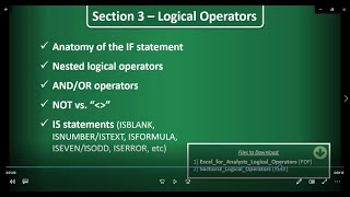 Microsoft excel [014-conditional-statements-logical-operators ]