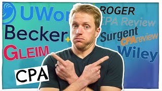 CPA Exam Prep (Becker vs Gleim vs Surgent vs UWorld)
