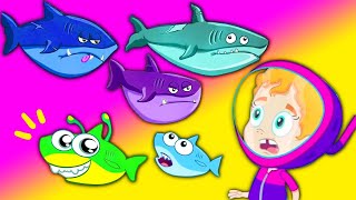 Морские Приключения 🦈 | Весёлые Песни для Детей | Учимся Играя!