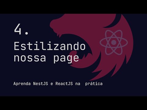 4. Estilizando nossa page - Pesquisa de Satisfação - Aprenda NestJS e ReactJS na prática