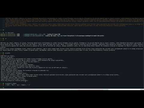 sadedeGel Temel NLP  Bileşenleri