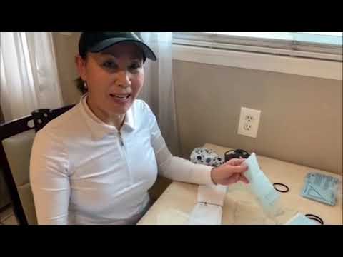 Homemade face masks with Coach Kathy!