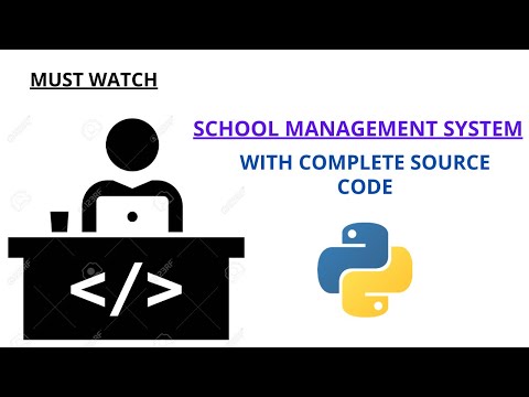School Management System in Python with Full Source Code