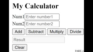 Simple Interactive Calculator Part 1