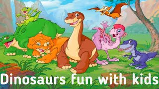 Dinosaurs kids poem | Fun with Dinosaurs | Kids english song