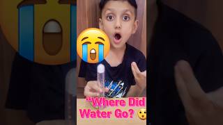 Water Disappears Like Magic! 💧✨ | Science Trick #scienceexperiment #stemactivities #funscience#water