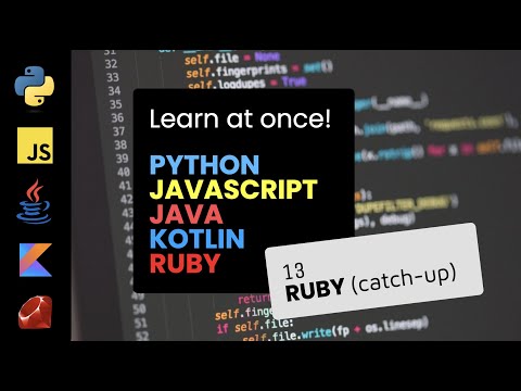 13. Ruby - Programming Tutorial