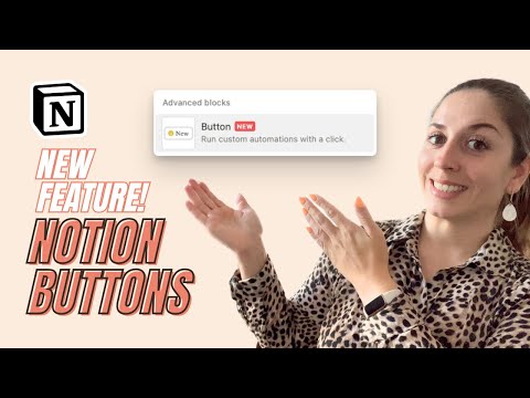 Save time with Notion’s NEW Button feature! 3 Use cases
