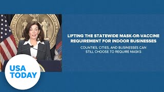 New York mask mandate: Governor ends mandate | USA TODAY