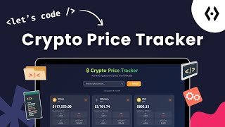 Let's Code a Crypto Tracker App LIVE | Build Real-Time Cryptocurrency Dashboard | Step-by-Step