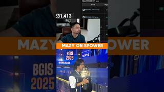 Mazy on Spower Decision to Join GodL🥶#spower #mazyislive #godlike #bgmi