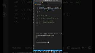 🤔 For in Loop Javascript #shorts #coding #code #javascript