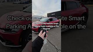 Remote Smart Parking Assist on the Kia EV6!