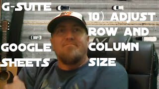 10 Google Sheet Adjust Row and Column Size
