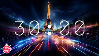 30 minute timer with upbeat music for classroom