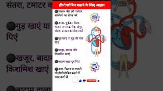 Hemoglobin Badhane Ke Upay #shorts #health #hemoglobin