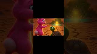 The friendship of the hare and the tortoise💞#cartoon #animation #funny #kids #shorts #short #tiktok