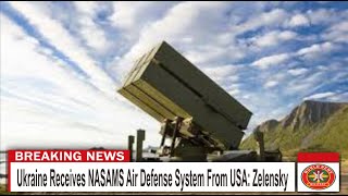 Ukraine Receives NASAMS Air Defense System From USA: Zelensky