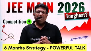 JEE 2026 - TOUGHEST ? ⚠️ 6 Months to CRACK 🔥 Ashish Sir Spitting Facts‼️IITian Mindset #jee2026