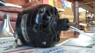 First Fire Up GE Quiet Blade Motor Test