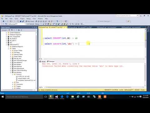 Diff between convert and try conver in SQL