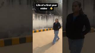 Life of 1st Year MBBS 🩺 #medicalcollege #shorts #doctor #medico #mbbs #neetmotivation #neet