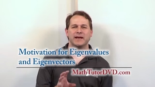 Lesson 14 - Motivation For Eigenvalues And Eigenvectors (Linear Algebra)