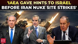 'Stop politicising': Lavrov blasts IAEA, alleges it gave Israel 'hints' before Iran nuke site strike