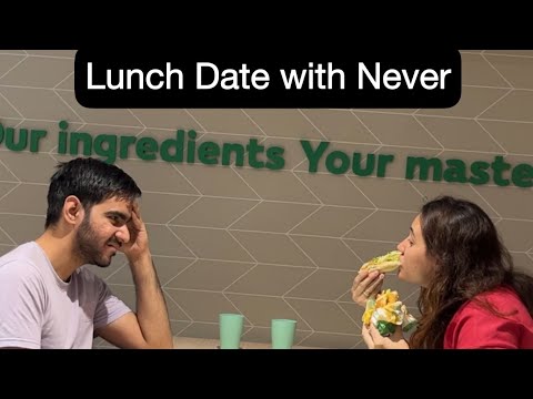 Don't ruin your Lunch Date for a perfect photo | Create your Image with Never | AI Image #shorts