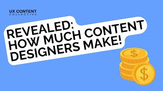 REVEALED: How much content designers make in 2025 | UXCC Salary Survey!