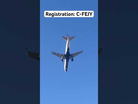 Air Canada Embraer E175SU flying overhead #aircanada #embraer #aviation