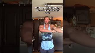 Muzzing (Zyzz dance) Tutorial #shorts