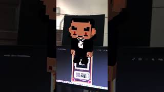 #dracula augmented voxel art #augmentedreality #voxelart