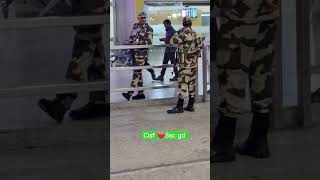 CISF On duty Airport || SSC GD 2024 💪💪❤️❤️#shortsfeed #share #shorts #gd