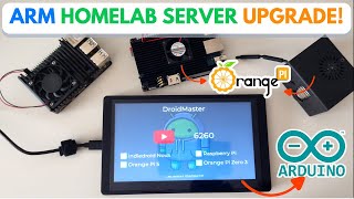 🔥 ARM HomeLab Server UPGRADE! 🚀 WireGuard VPN + Mini PCs + Arduino Screen | Raspberry Pi + Orange Pi