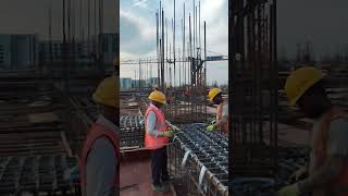 Commercial Building Project First Floor #construction #civilengeering #shortvideo #beamdesign