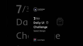 Day 07 | Rolex Watch App UI Design in figma || Figma UI/UX Design Tutorial | Speed design #shorts