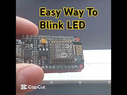This is how I made a program  to blink the LED using ESP8266 board. #shorts #arduinoproject