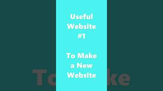 Useful website to make a New Website! choosemyhosting.com #website