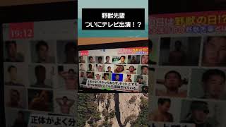 野獣先輩、ついにテレビに出演してしまう… #野獣先輩 #野獣先輩ダンス