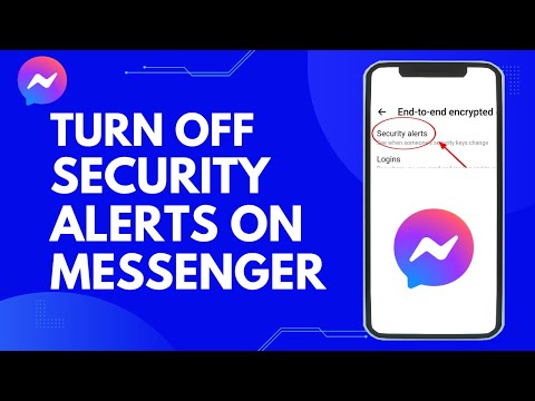 How To Turn Off Security Alerts On Facebook Messenger | Disable Security Alerts